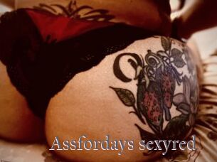 Assfordays_sexyred