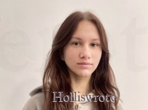 Holliswrote