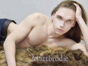 Mattbrodie